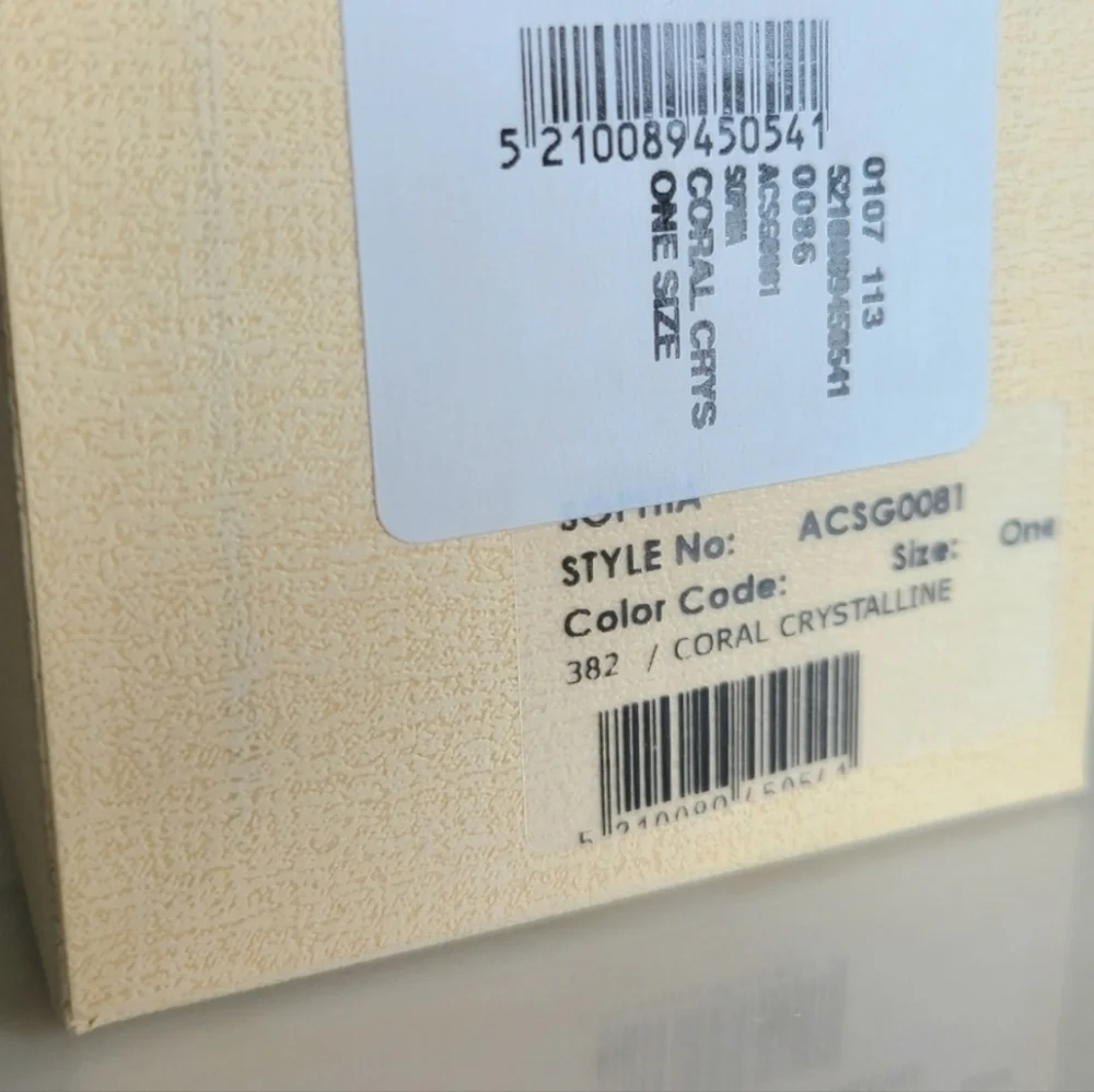 ZEUS + DIONE Sophia Sunglasses, Coral, NIB